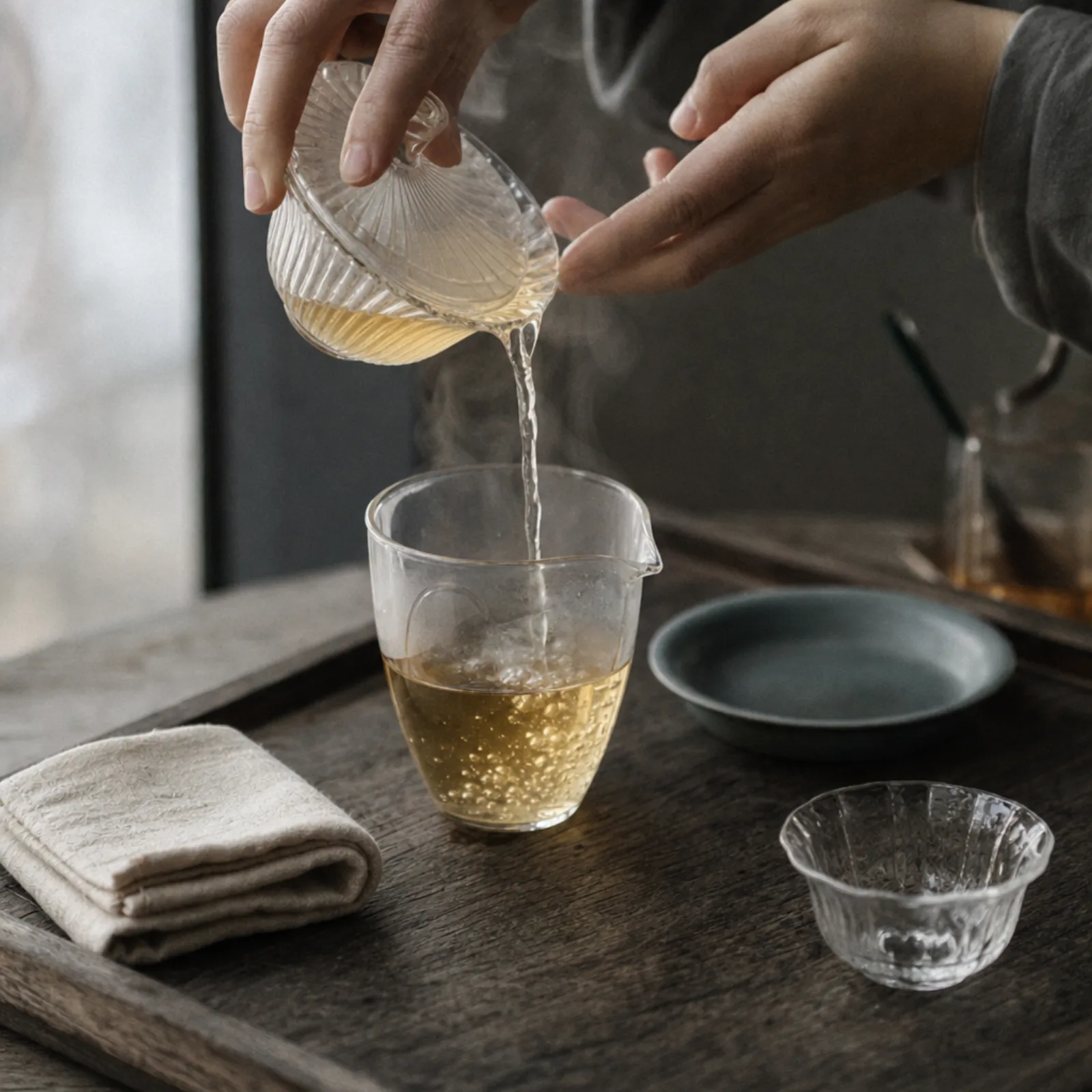 VISUAL BREWING · GLASSWARE FOR CHINESE TEA